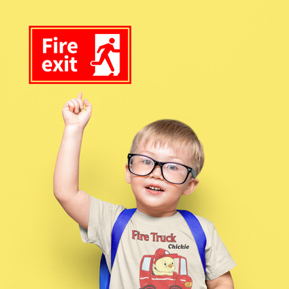 Fire Truck Chikie Tee