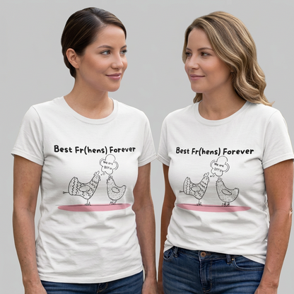 Friendship mockup using the brunette close-up as the main appearance reference