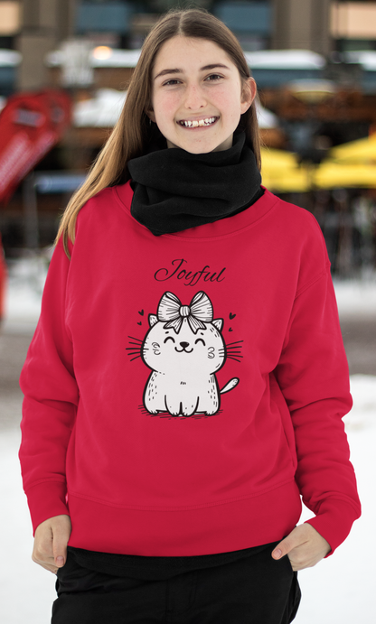 Joyful Kitty Sweatshirt