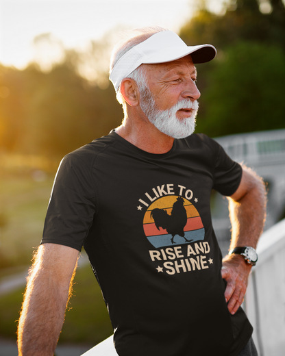 Rise & Shine Rooster T-Shirt